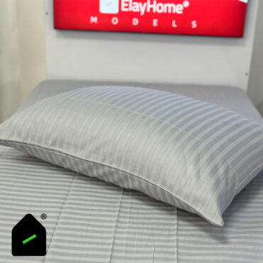 روبالشتی هتلی طوسی روشن (2عدد) Elay home