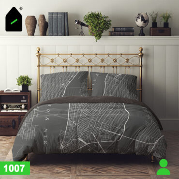 سرویس لحاف یک نفره برند ترک Elay home مدل پارلا کد 1007