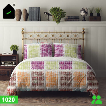 سرویس لحاف دو نفره برند ترک Elay home مدل پارلا کد 1020