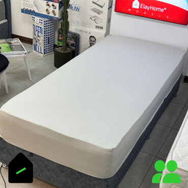 ملحفه تشک کش دار دونفره رنگ فیلی Elay home